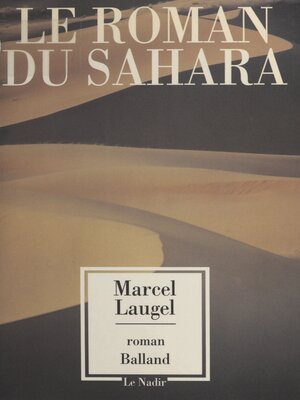 cover image of Le Roman du Sahara
